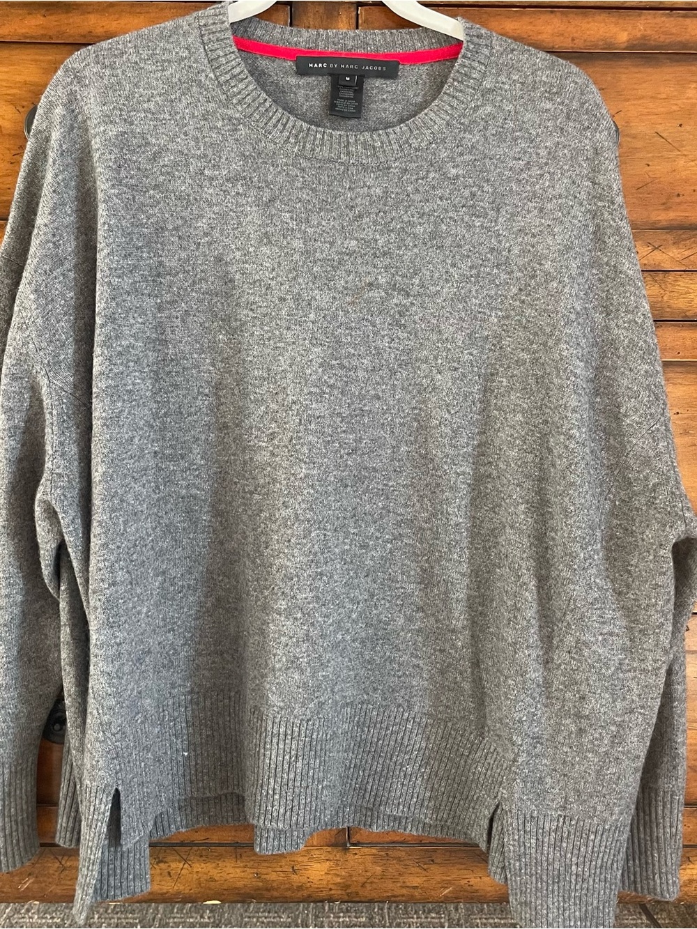 Marc by Marc Jacobs Cashmere Oversize Crewneck Sweater
